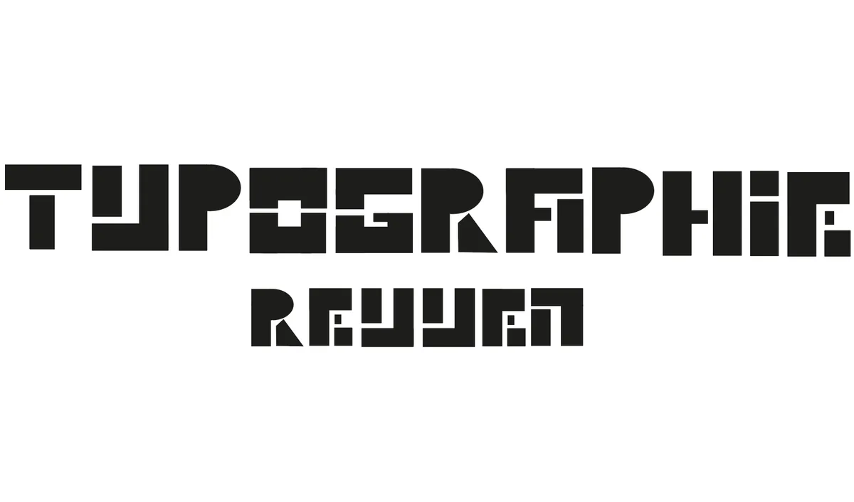 Typographie — aperçu du projet